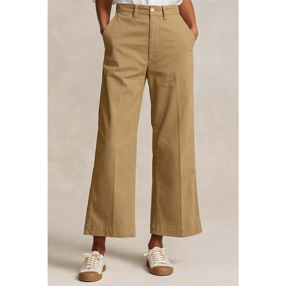 Polo Ralph Lauren Chino Wid-leg Trousers, Montana Khaki